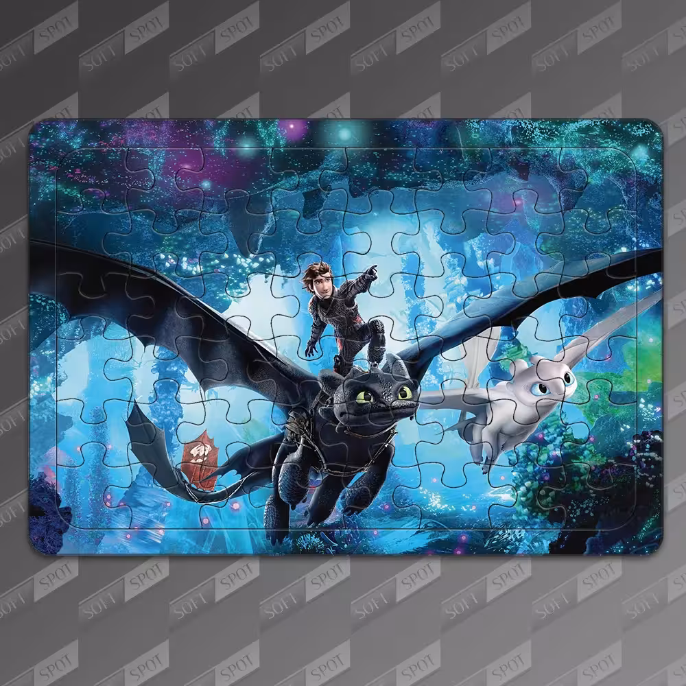 پازل طرح How to Train Your Dragon PZL-35