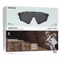 عینک ورزشی هوشمند گرین لاین Green Lion GNADVSPGL/GL-SG10 Adventure Smart Sports Eyewear