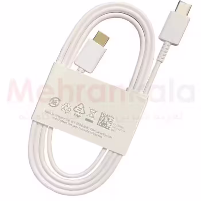 کابل شارژ و انتقال داده اصلی سامسونگ مدل Genuine EP-DN980/BWE/USB-C