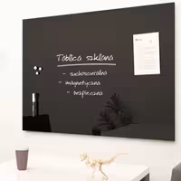 تخته وایت برد شیشه ای اینکو سایز 120×80