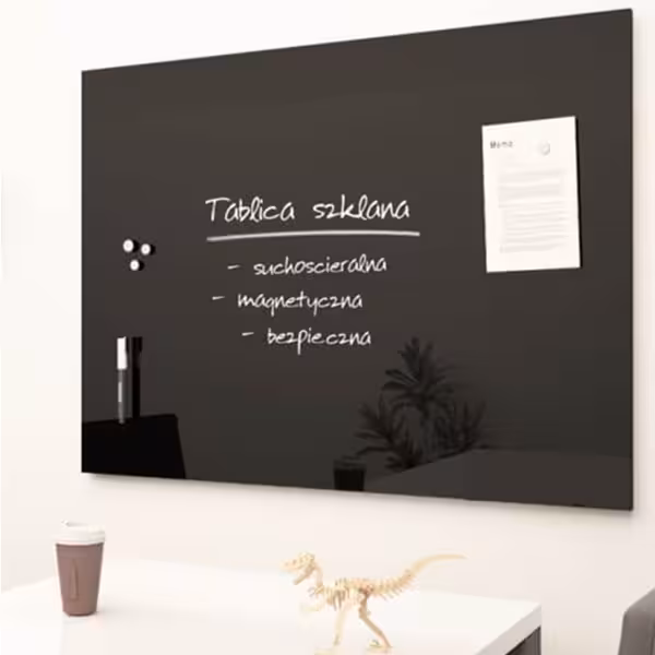 تخته وایت برد شیشه ای اینکو سایز 120×80