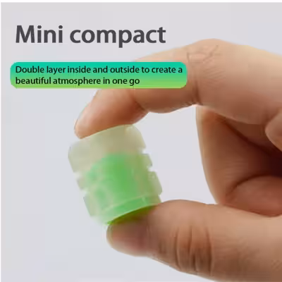 چراغ سر والف لاستیک مدل بدون باتری BE1101-3 بسته 10 عددی