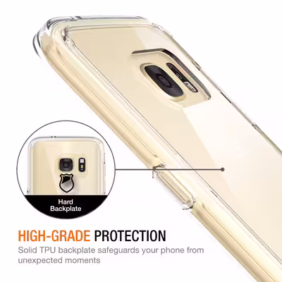 کاور مدل Clear TPU مناسب برای گوشی موبایل سامسونگ Galaxy S7 