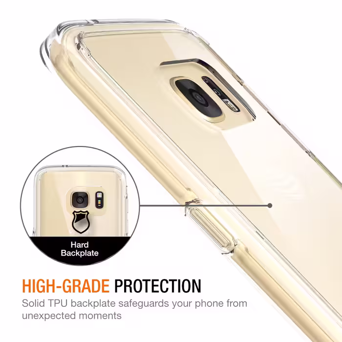 کاور مدل Clear TPU مناسب برای گوشی موبایل سامسونگ Galaxy S7 