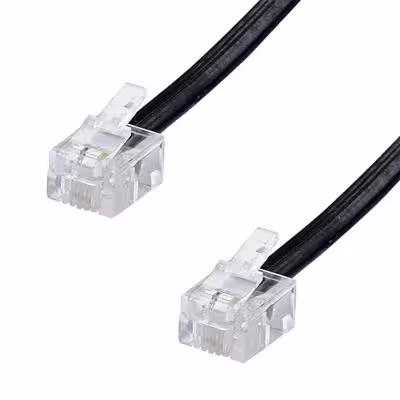 کابل تلفن مدل MM طول 1 متر بسته 3 عددی