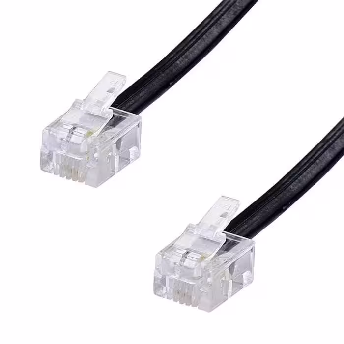 کابل تلفن مدل MM طول 1 متر بسته 3 عددی