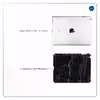 برچسب پوششی ماهوت مدل Graphite-Green-Marble مناسب برای تبلت اپل iPad 2 2011 A1395