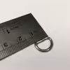 یراق چرم دوزی مدل 10XR1cm-Steel بسته 10 عددی