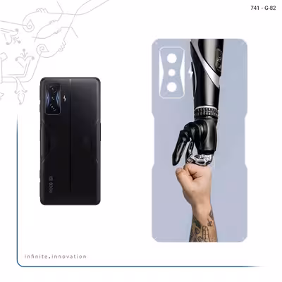 برچسب پوششی ماهوت مدل Robotics مناسب برای گوشی موبایل شیائومی Poco F4 GT 5G