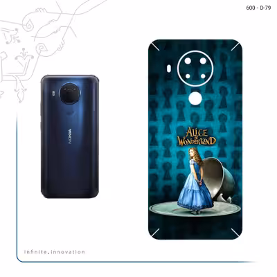 برچسب پوششی ماهوت مدل Alice in Wonderland مناسب برای گوشی موبایل نوکیا 5.4