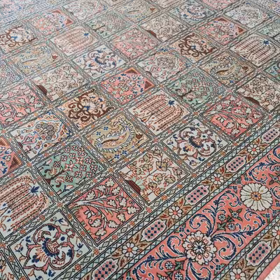 فرش دستبافت یک و نیم متری کد 1190