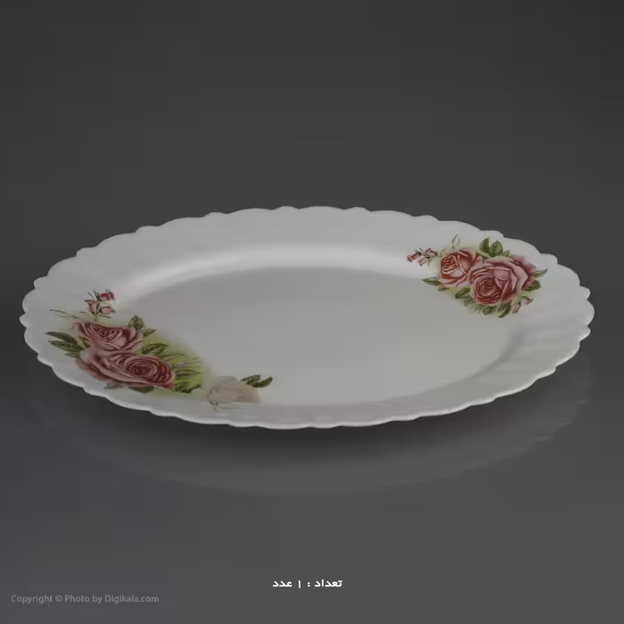 سرویس غذا خوری 25 پارچه آیروپال طرح گرد مدل کازالیکا