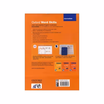 کتاب Oxford Word Skills intermediate اثر Ruth Gairns and Stuart Redman انتشارات رهنما