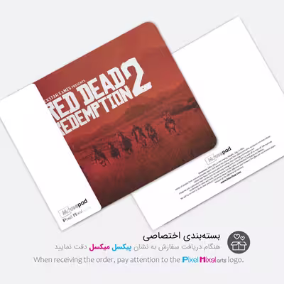 ماوس پد پیکسل میکسل مدل DEAD REDEMPTION 2 کد GARD14
