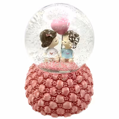 گوی موزیکال مدل پمپی Love طرح عشق کودکی کد PA4088