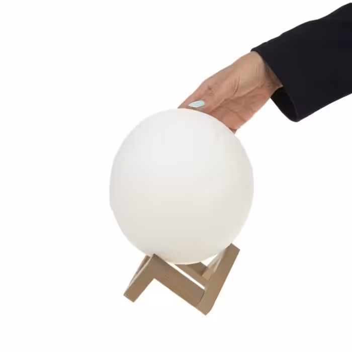 آباژور رومیزی مدل کره ماه L1