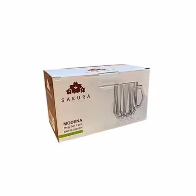 لیوان ساکورا مدل بشکه مودنا بسته 2 عددی