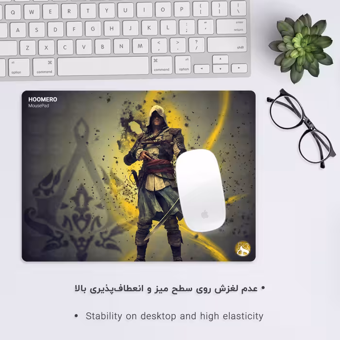 ماوس پد هومرو مدل A3826 طرح اساسینز کرید