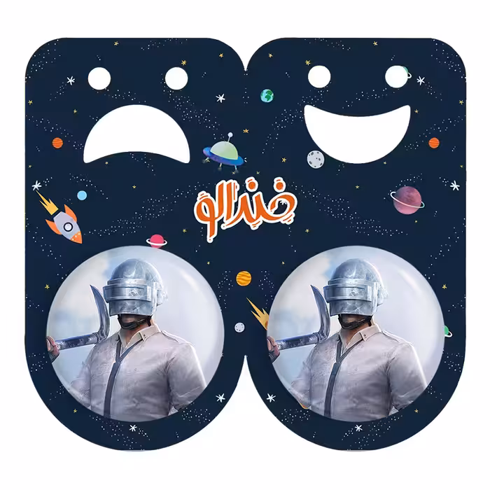 پیکسل خندالو مدل پابجی کد 3779 به همراه مگنت