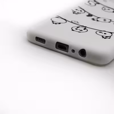 کاور طرح پاندا مدل P20 مناسب برای گوشی موبایل سامسونگ Galaxy A53 به همراه بند و پایه نگهدارنده