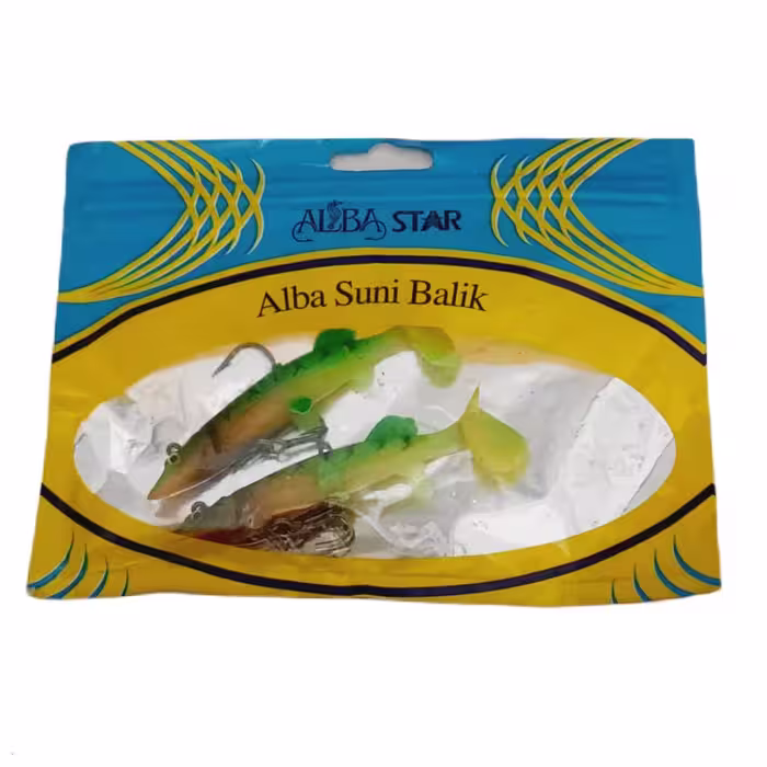 طعمه ماهیگیری آلبااستار مدل اردک ژله ای بسته 2 عددی