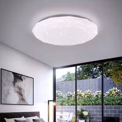 چراغ سقفی 48 وات نورسازان آلما مدل الماس کد Nm02