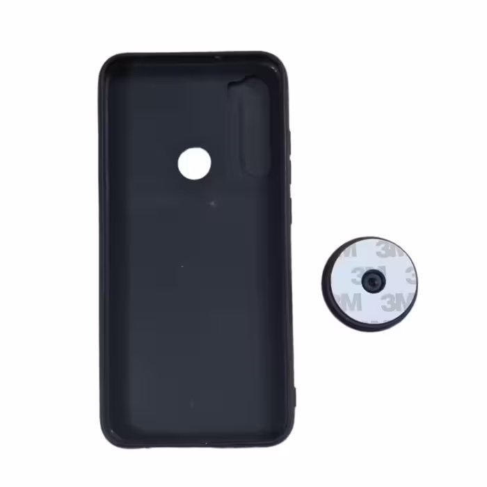 کاور طرح خرس کد 876 مناسب برای گوشی موبایل شیائومی Redmi Note 8 به همراه پاپ سوکت
