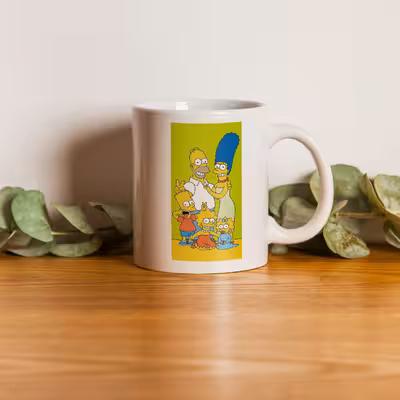 ماگ طرح کارتونی مدل خانواده سیمپسون ها S2