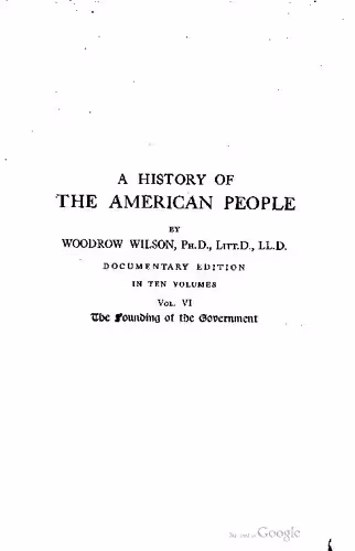 خرید و دانلود نسخه کامل کتاب A history of the American people. In ten volumes