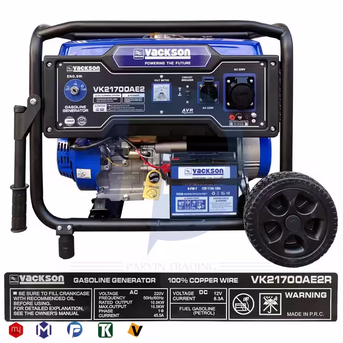 موتور برق بنزینی واکسون 10.5 کیلووات مدل VK21700AE2