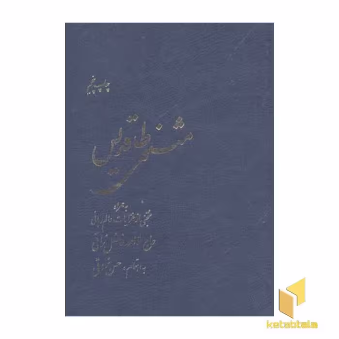 کتاب مثنوی طاقدیس اثر ملااحمدفاضل نراقی-حسن نراقی نشر امیرکبیر
