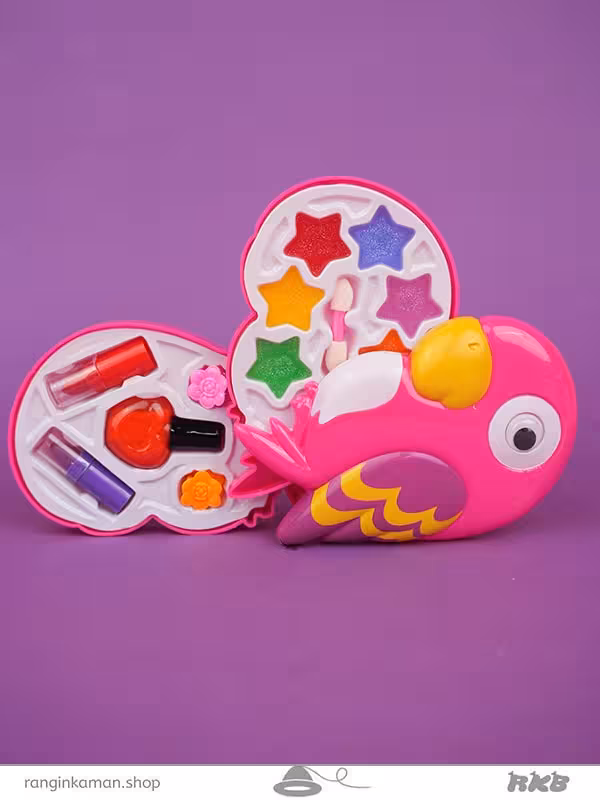 اسباب بازی ست آرایشی طوطی Parrot cosmetic set toy