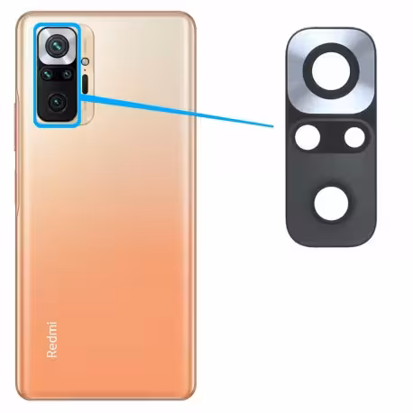 شیشه لنز دوربین گوشی موبایل شیائومی XIAOMI REDMI NOTE 10 PRO MAX