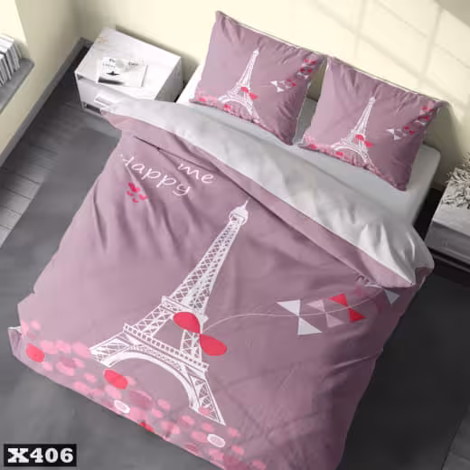 روتختی دخترانه طرح برج ایفل کد 406