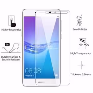 گلس Huawei Y5 (2017) شیشه ای Tempered Glass طرح2
