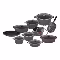 سرویس پخت و پز 19 پارچه اس جی مدل NANO GRANIT - کالاوما