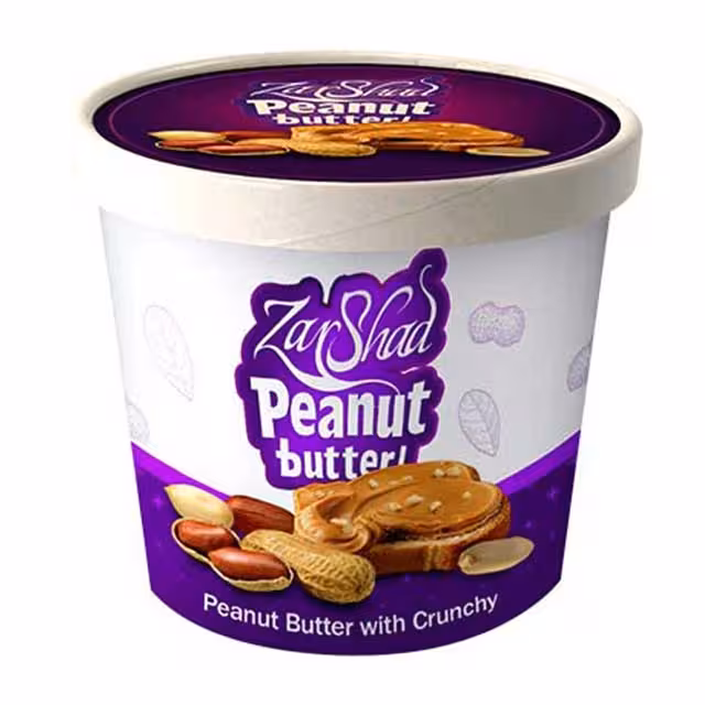 کره بادام زمینی کرانچی زرشاد 230 گرمی