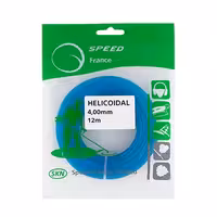 نخ علفتراش مارپیچ آبی 4 میل 12 متری اسپید فرنس