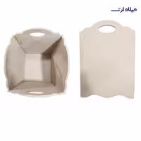 بیس MDF سطل لبه دالبر23*23ارتفاع24سانت