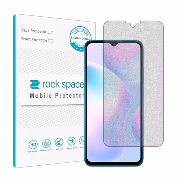 گلس شیائومی Redmi 9A مدل نانو هیدروژل گیمینگ برند راک اسپیس کد 14076S