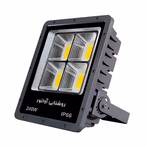 پروژکتور COB آوانور 240 وات مدل پنجره&#x200C;ای مربع