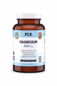 قرص منیزیم 400میلی گرم FLX - بسته 90 عددی