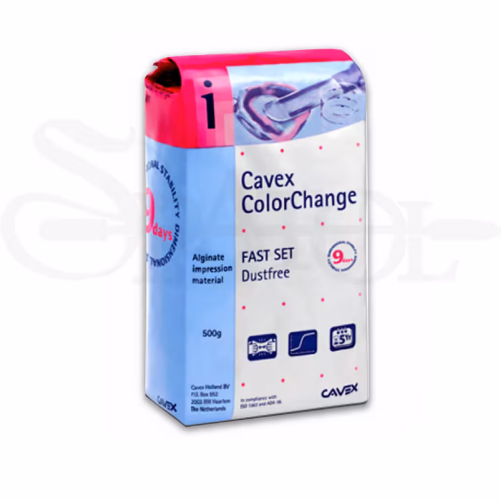 الژینات هوشمند کوکس Color Change Alginate برند Cavex