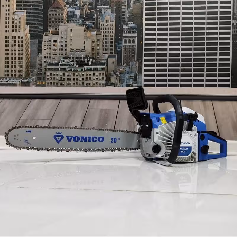 اره زنجیری بنزینی ونیکو تیغه 50 سانت  همراه لوازم کامل ارسال فوری سراسر کشور اره بنزینی ونیکو طرح هیوندا 5800 با لوازم