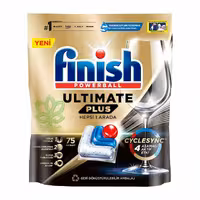 قرص ماشین ظرفشویی 75 عدد اولتیمیت پلاس فینیش - finish