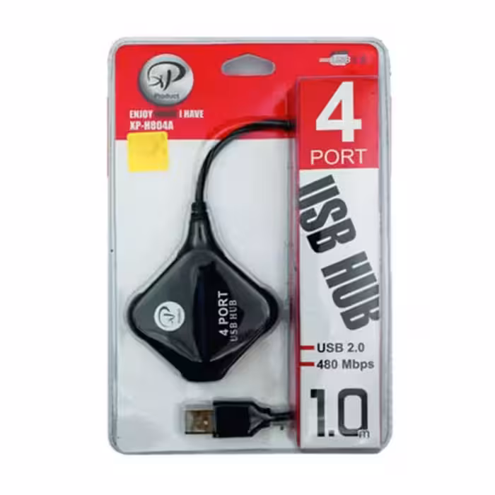 هاب 4 پورت USB 2.0 ایکس پی پروداکت مدل xp-h807