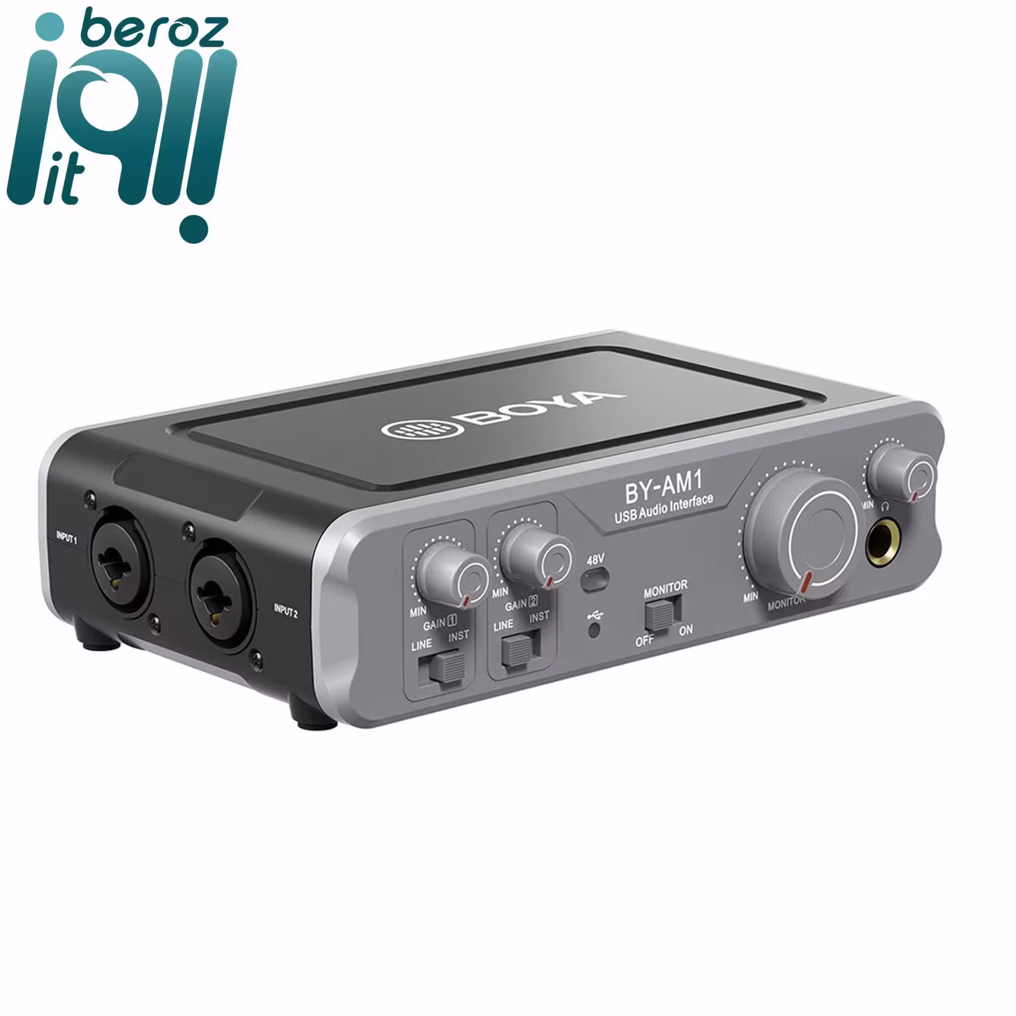 کارت صدا اکسترنال بویا مدل BY-AM1