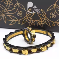 ست دستبند و انگشتر رولکس