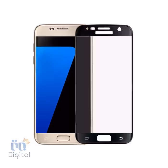 گلس فول(شیشه ای)تمام صفحه سامسونگ s7
