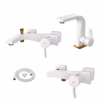 ست شیرآلات کسری مدل فیروزه مجموعه 4 عددی